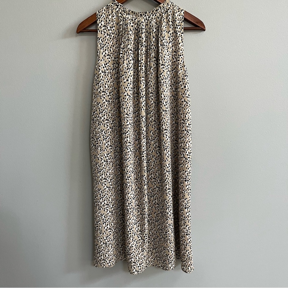 Banana Republic Casual Sleeveless Animal Print Tunic Dress - Picture 3 of 7